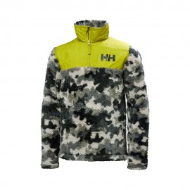 Helly Hansen Felpa Mezza Cerniera Lime Bambino