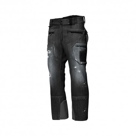 Energiapura Pantaloni Sci Denim Crong Nero Donna