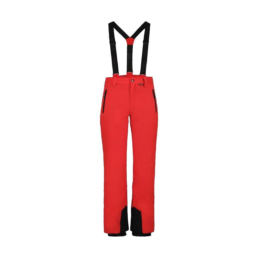 Icepeak Pantaloni Sci Freiberg Rosso Nero Uomo 46