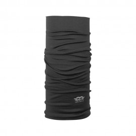 Sciarpa A Tubo Merino Wool Total nero
