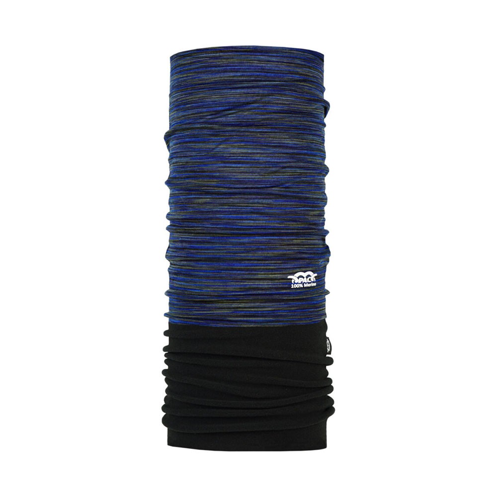 Pac Sciarpa A Tubo Merino Fleece Multi Deep Ocean Uomo TU