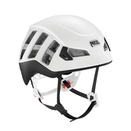 Petzl Casco Arrampicata Meteor Bianco Nero Uomo