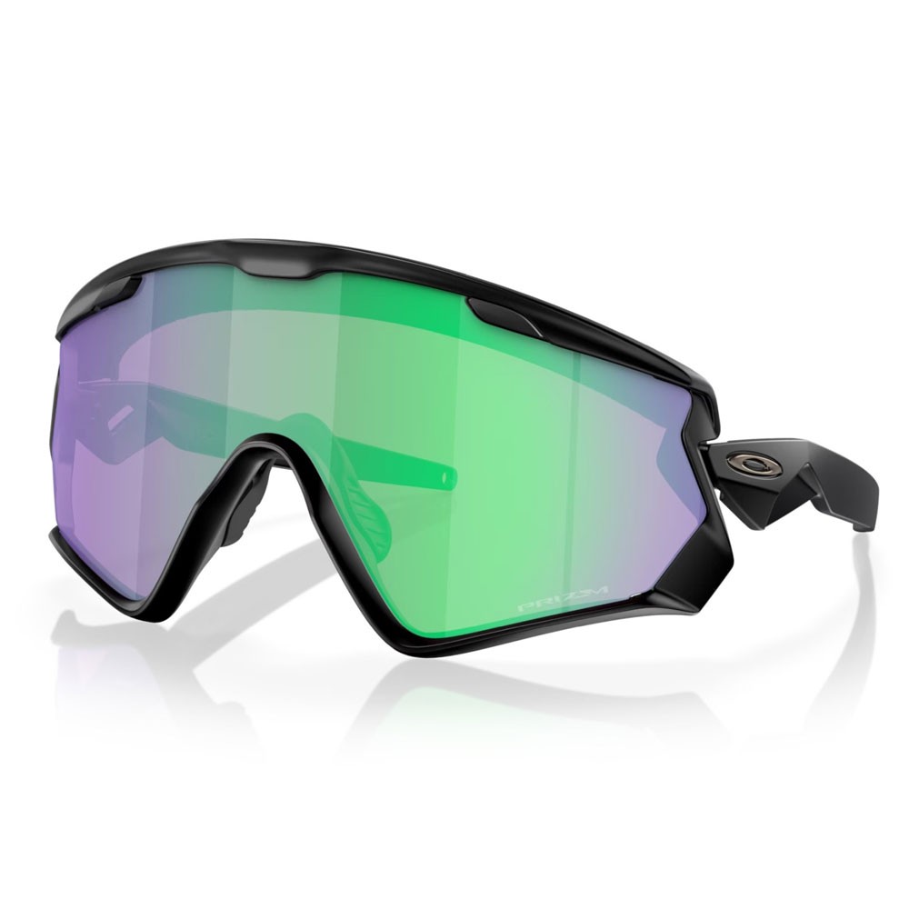 Oakley Occhiali Ciclismo Wind Jacket 2.0 Mt Nero Prizm Road Uomo TU