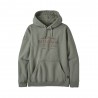 Patagonia Felpa Trekking Forge Mark Uprisal Hoody Sleet Verde Uomo