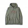 Patagonia Felpa Trekking Forge Mark Uprisal Hoody Sleet Verde Uomo