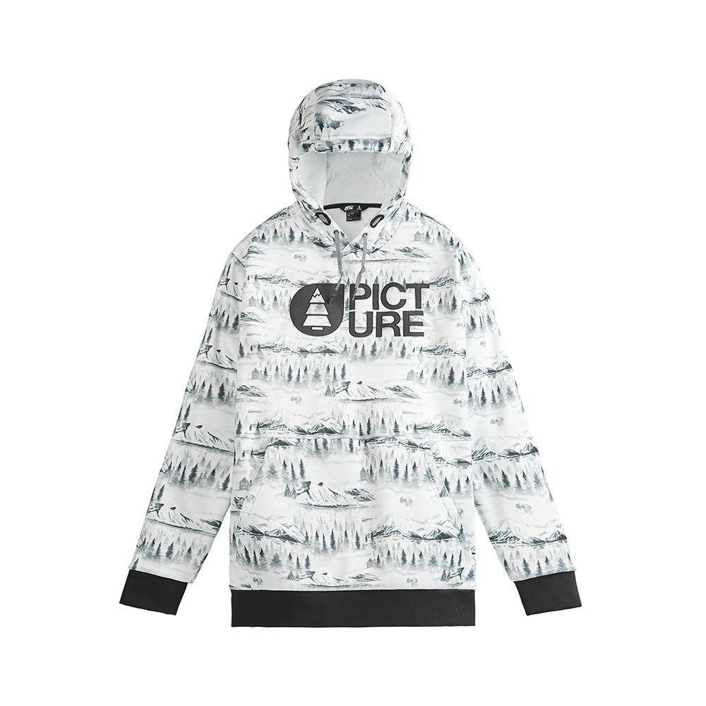 Picture Felpa Snowboard Logo Fantasia Bianco Uomo - Acquista online su  Sportland