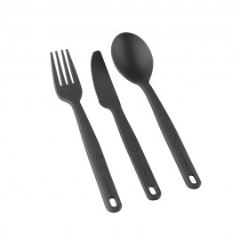 Posate Da Campeggio Set Camp Charcoal