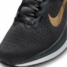 Nike Winflo 10 Anthracite Metallico Oro - Scarpe Running Donna