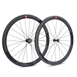 Schmolke TLO 45 Clincher/Tubeless Disc Wheelset DT Swiss 180 Ceramic / Shimano - Ruote per Bici