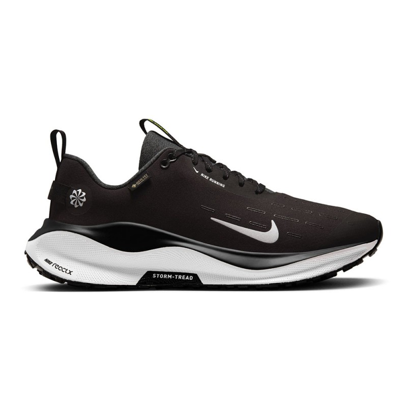 Nike Infinity Run React Gore Tex Nero Bianco Scarpe Running Uomo