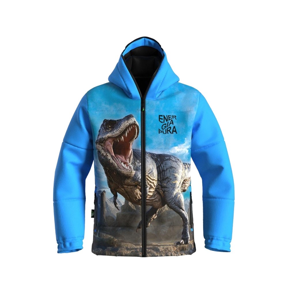Energiapura Giacca Sci Dinosauro Azzurro Bambino 6