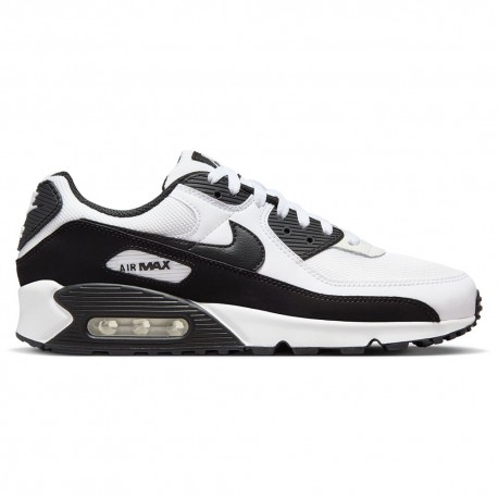 Nike Air Max 90 Bianco Nero - Sneakers Uomo