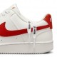 Nike Court Vision Low Next Bianco Rosso - Sneakers Donna