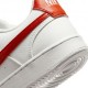 Nike Court Vision Low Next Bianco Rosso - Sneakers Donna