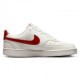 Nike Court Vision Low Next Bianco Rosso - Sneakers Donna