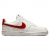 Nike Court Vision Low Next Bianco Rosso - Sneakers Donna