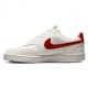 Nike Court Vision Low Next Bianco Rosso - Sneakers Donna