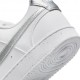 Nike Court Vision Low Next Bianco Argento - Sneakers Donna