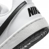 Nike Court Borough Low Recraft Gs Bianco Nero - Sneakers Bambino