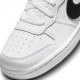 Nike Court Borough Low Recraft Gs Bianco Nero - Sneakers Bambino