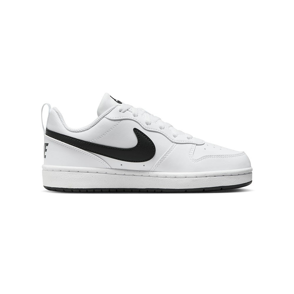 Nike Court Borough Low Recraft Gs Bianco Nero - Sneakers Bambino EUR 40 / US 7Y