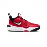 Nike Team Hustle D 11 Gs Rosso Bianco - Scarpe Basket Bambino