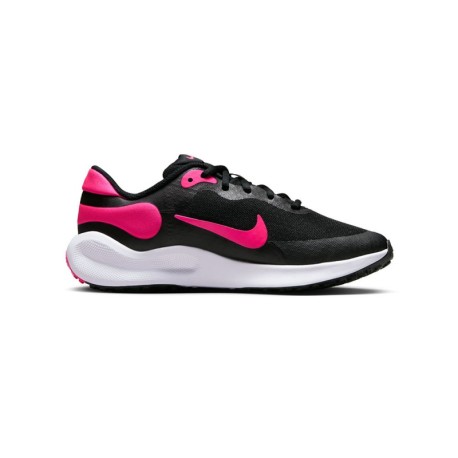 Nike Revolution Gs Nero Fucsia - Sneakers Bambina