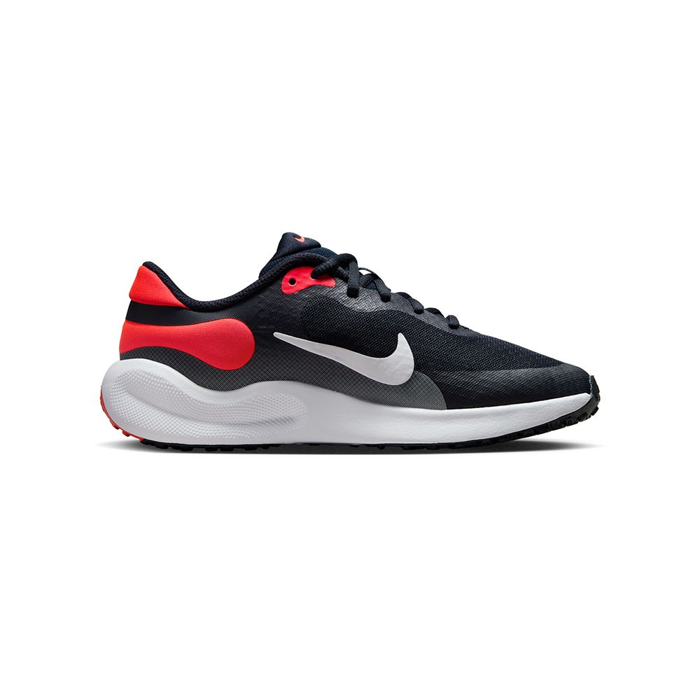 Nike Revolution Gs Nero Rosso - Sneakers Bambino EUR 38.5 / US 6Y