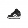 ADIDAS Hoops Mid 3.0 Ac I Td Nero Bianco - Sneakers Bambino