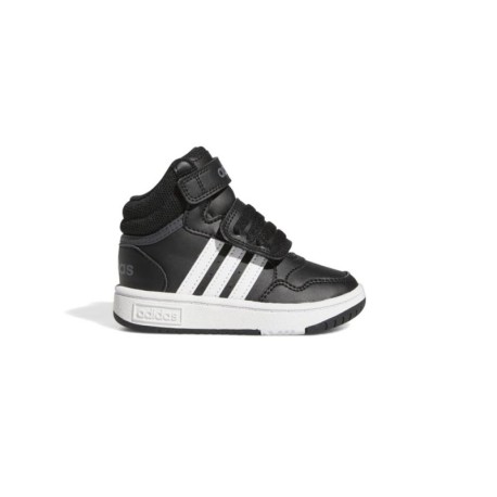 ADIDAS Hoops Mid 3.0 Ac I Td Nero Bianco - Sneakers Bambino