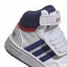ADIDAS Hoops Mid 3.0 Ac I Td Bianco Blu - Sneakers Bambino
