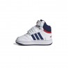 ADIDAS Hoops Mid 3.0 Ac I Td Bianco Blu - Sneakers Bambino