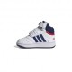 ADIDAS Hoops Mid 3.0 Ac I Td Bianco Blu - Sneakers Bambino