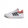 ADIDAS Hoops 3.0 K Gs Bianco Nero - Sneakers Bambino
