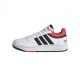 ADIDAS Hoops 3.0 K Gs Bianco Nero - Sneakers Bambino