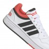 ADIDAS Hoops 3.0 K Gs Bianco Nero - Sneakers Bambino