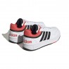 ADIDAS Hoops 3.0 K Gs Bianco Nero - Sneakers Bambino