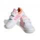 ADIDAS Hoops 3.0 Cf C Ps Bianco Rosa - Sneakers Bambina