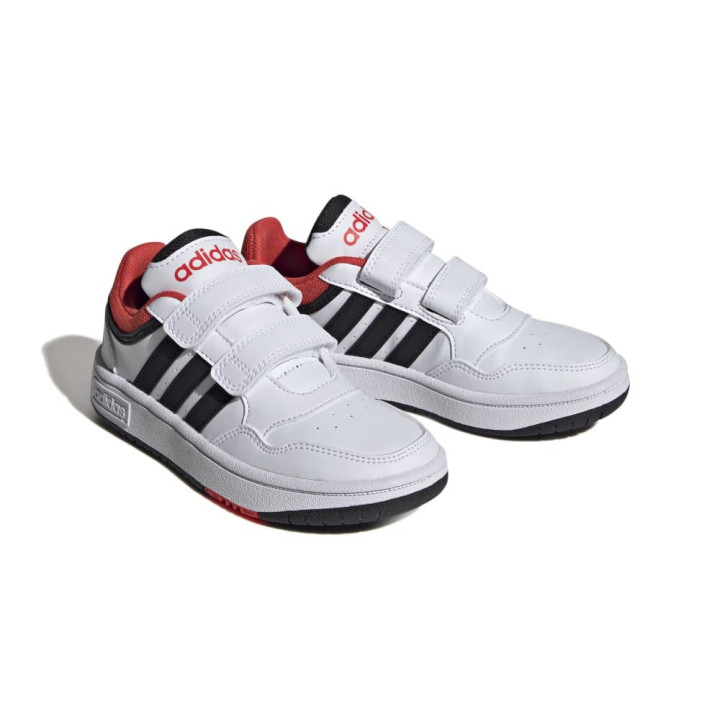 ADIDAS Hoops 3.0 Cf C Ps Bianco Nero - Sneakers Bambino