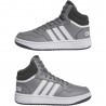 ADIDAS Hoops Mid 3.0 K Gs Grigio Bianco - Sneakers Bambino