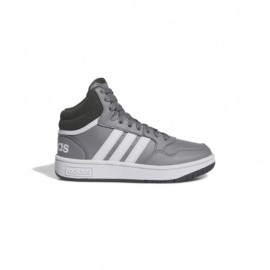 ADIDAS Hoops Mid 3.0 K Gs Grigio Bianco - Sneakers Bambino