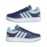 ADIDAS Hoops 3.0 K Gs Blu Azzurro - Sneakers Bambino