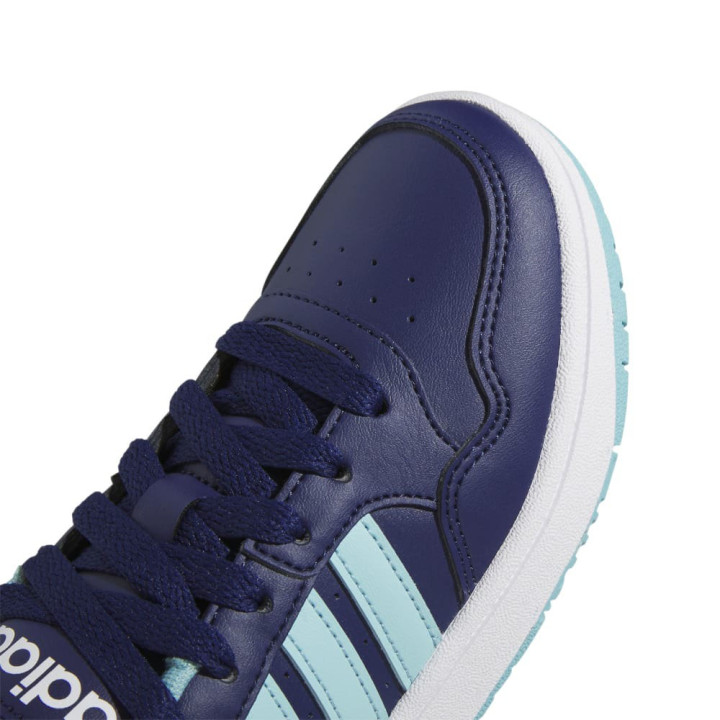 ADIDAS Hoops 3.0 K Gs Blu Azzurro - Sneakers Bambino