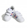 ADIDAS Breaknet 2.0 Cf I Td Bianco Blu Rosso - Sneakers Bambino