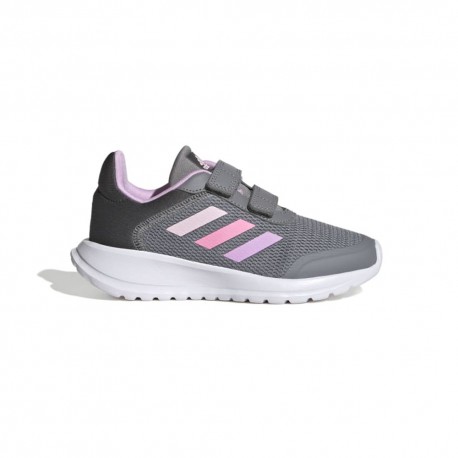 ADIDAS Tensaur Run 2.0 Cf K Gs Grigio Rosa - Scarpe Ginnastica Bambina