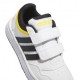 ADIDAS Hoops 3.0 Cf C Ps Bianco Nero Giallo - Sneakers Bambino