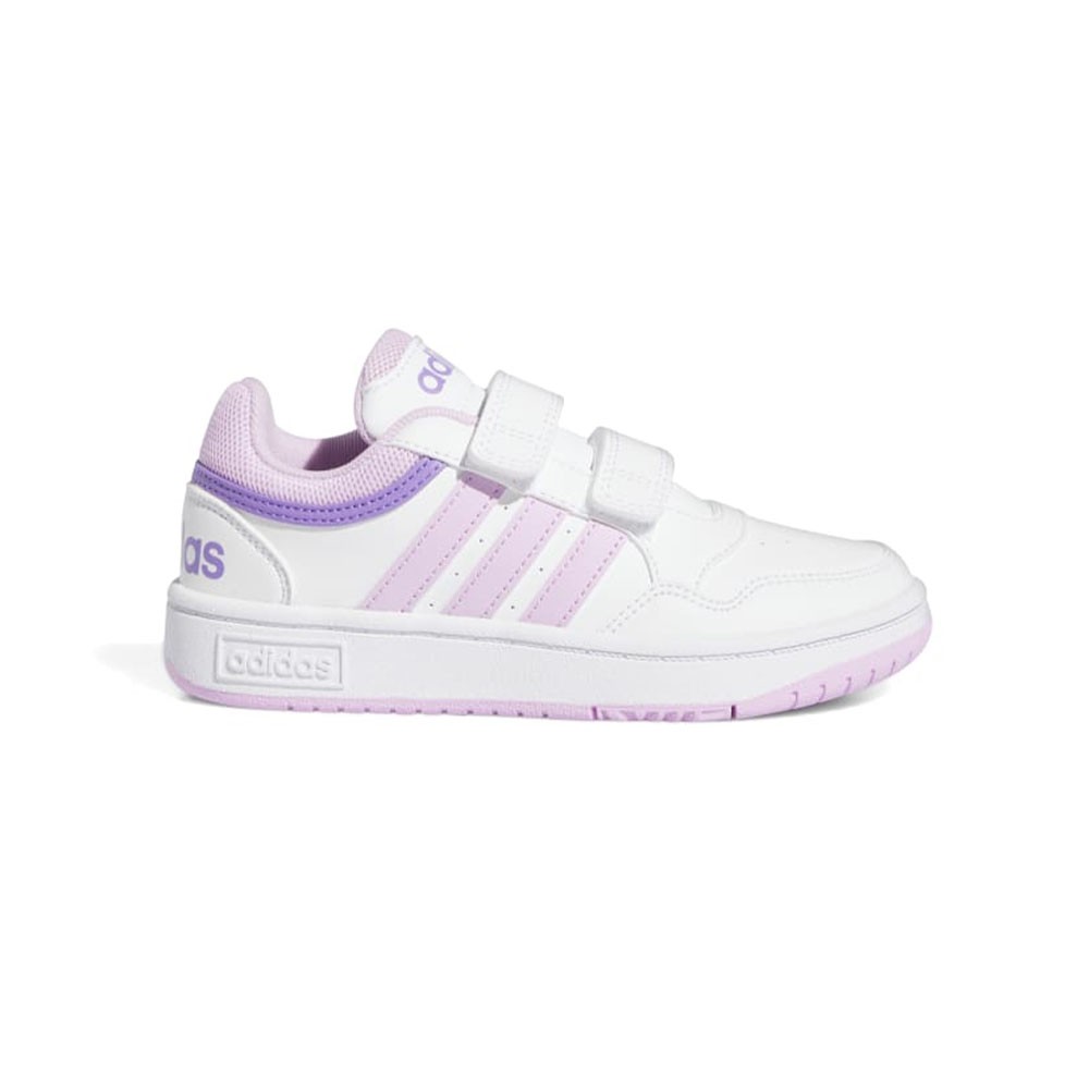 Image of ADIDAS Hoops 3.0 Cf C Ps Bianco Lilla - Sneakers Bambino EUR 34 / UK 2