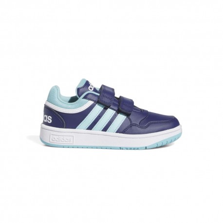 ADIDAS Hoops 3.0 Cf C Ps Blu Azzurro - Sneakers Bambino