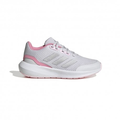 ADIDAS Runfalcon 3.0 K Gs Bianco Argento - Scarpe Ginnastica Bambino