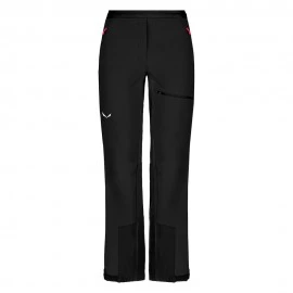 Salewa Pantaloni Arrampicata Sella Nero Out Uomo